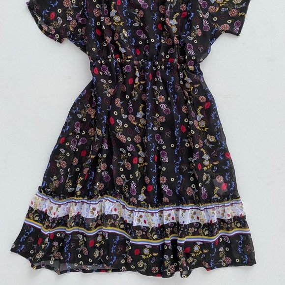 KENDALL + KYLIE for OVS Floral Dress Black Multi - Picture 2 of 2